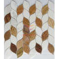 Leaf Like Marble Mosaic Tile (CFS1146)